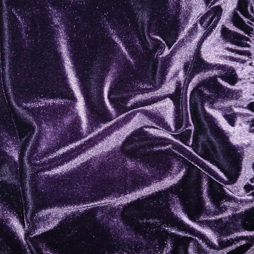 Kathie Lee Deep Purple Skirt 26/28 - Picture 4 of 4
